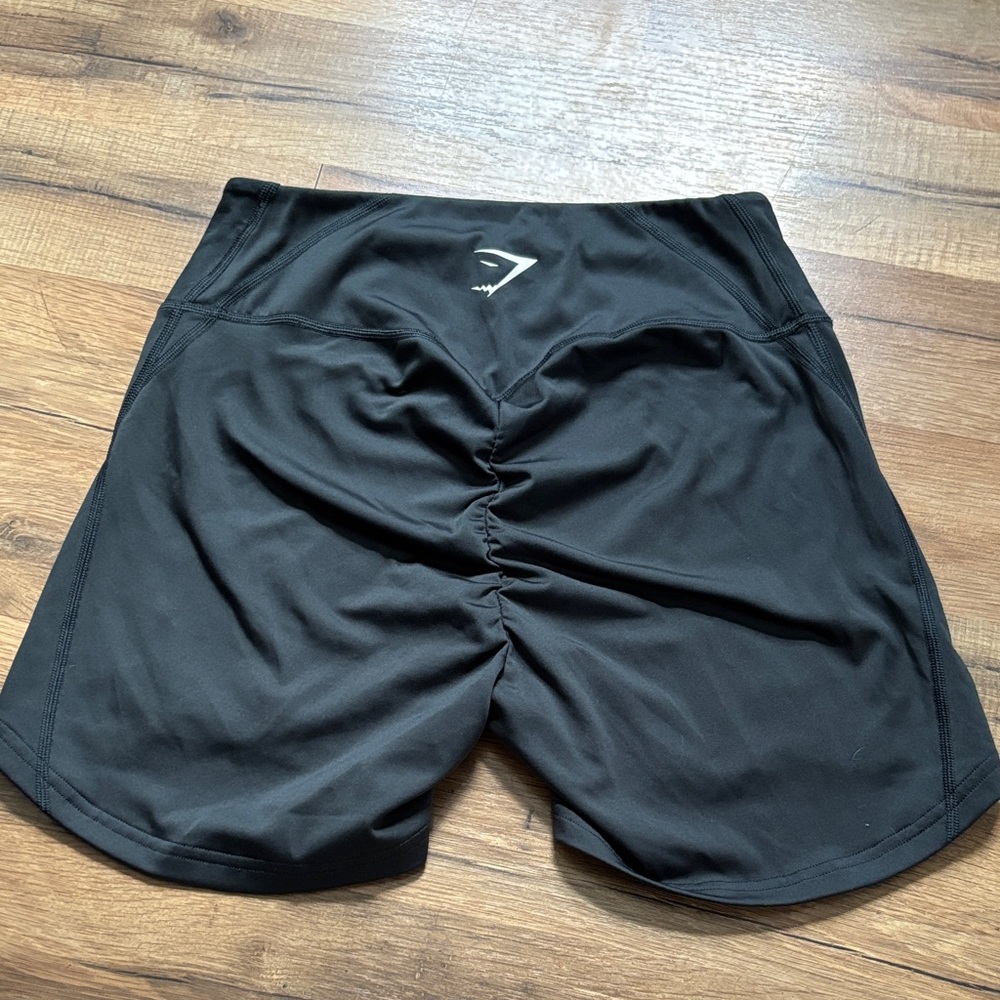 Gymshark deep teal power shorts